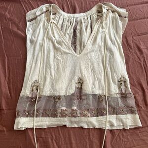 Free People boho blouse